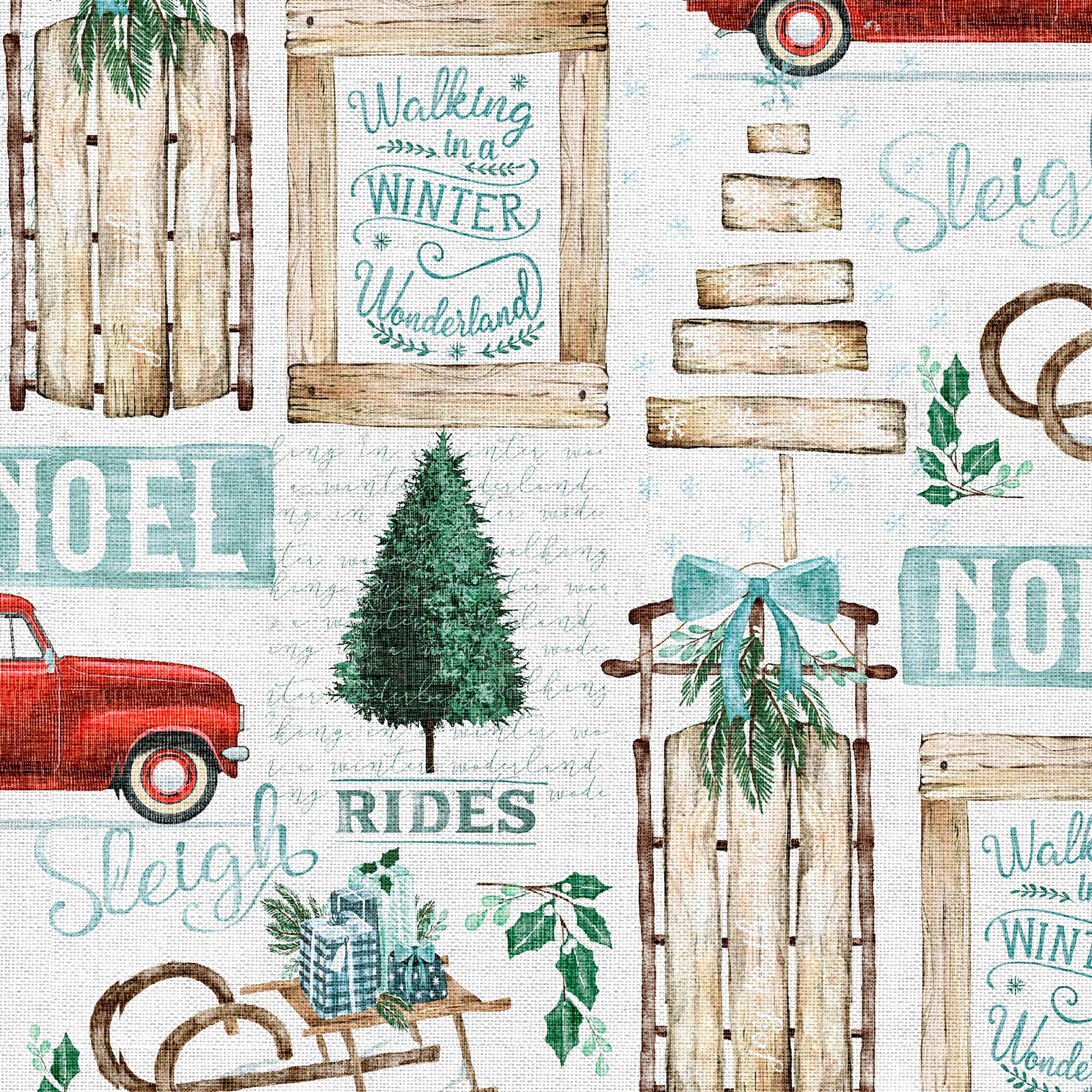 Fabric Editions Winter Wonderland Cotton Fabric